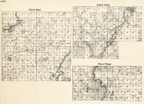 Sawyer County - Draper, Lenroot, Weirgor, Wisconsin State Atlas 1930c